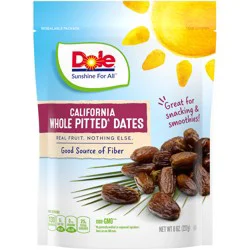 Dole California Whole Pitted Dates