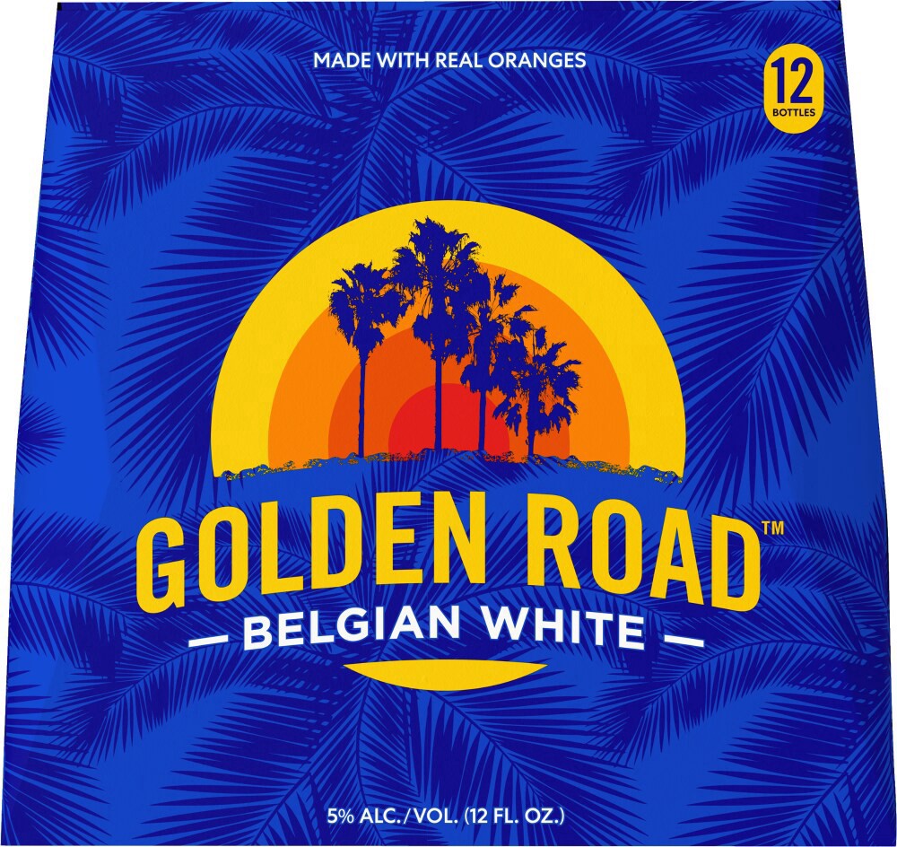 slide 5 of 6, Golden Road Belgian White 12 Pack, 12 ct; 12 oz