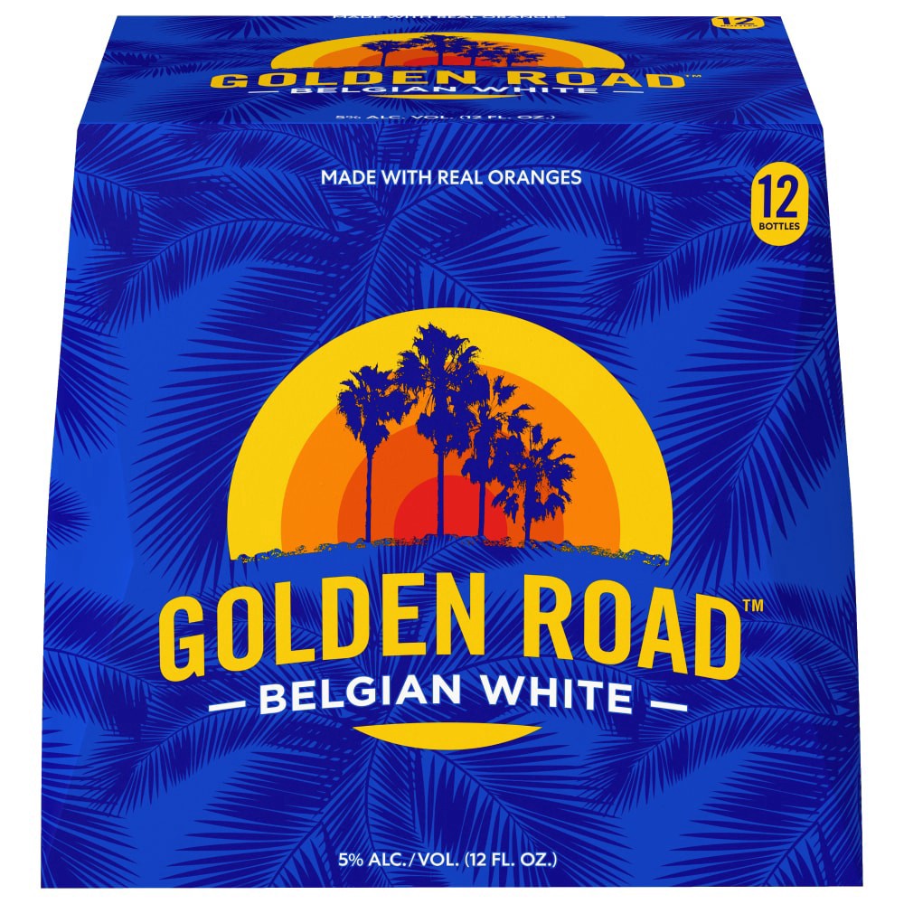 slide 1 of 6, Golden Road Belgian White 12 Pack, 12 ct; 12 oz
