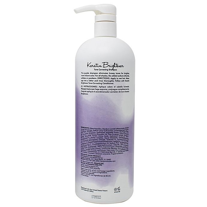 slide 2 of 2, Keratin Complex Keratin Perfect Keratin Brightener Tone Correcting Shampoo, 32 oz