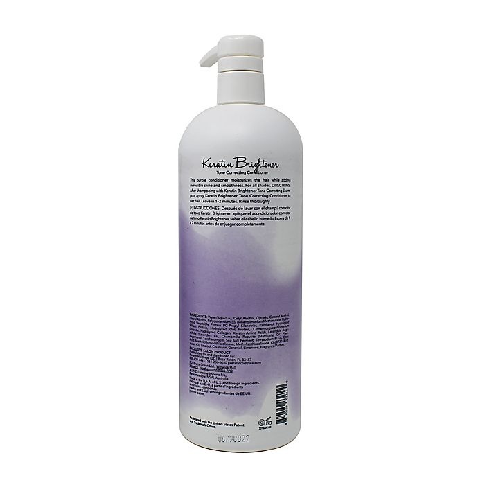 slide 2 of 2, Keratin Perfect Keratin Brightener Conditioner, 32 oz