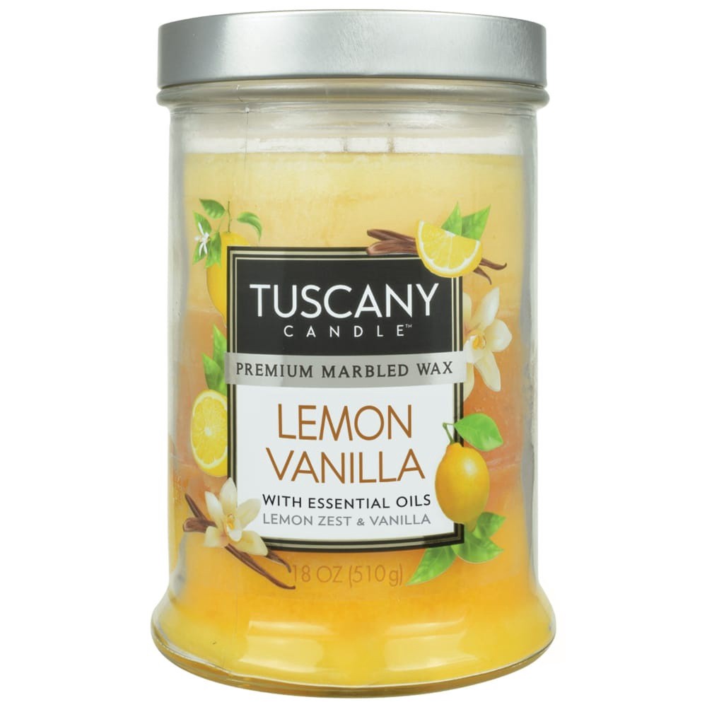 slide 2 of 2, Tuscany Candle Tuscany Triple Pour Jar Candle, Lemon Sugar Cookie, 18 oz