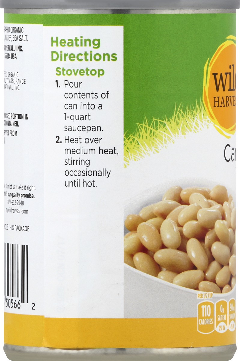 slide 2 of 7, Wild Harvest Organic Cannellini Beans, 15 oz