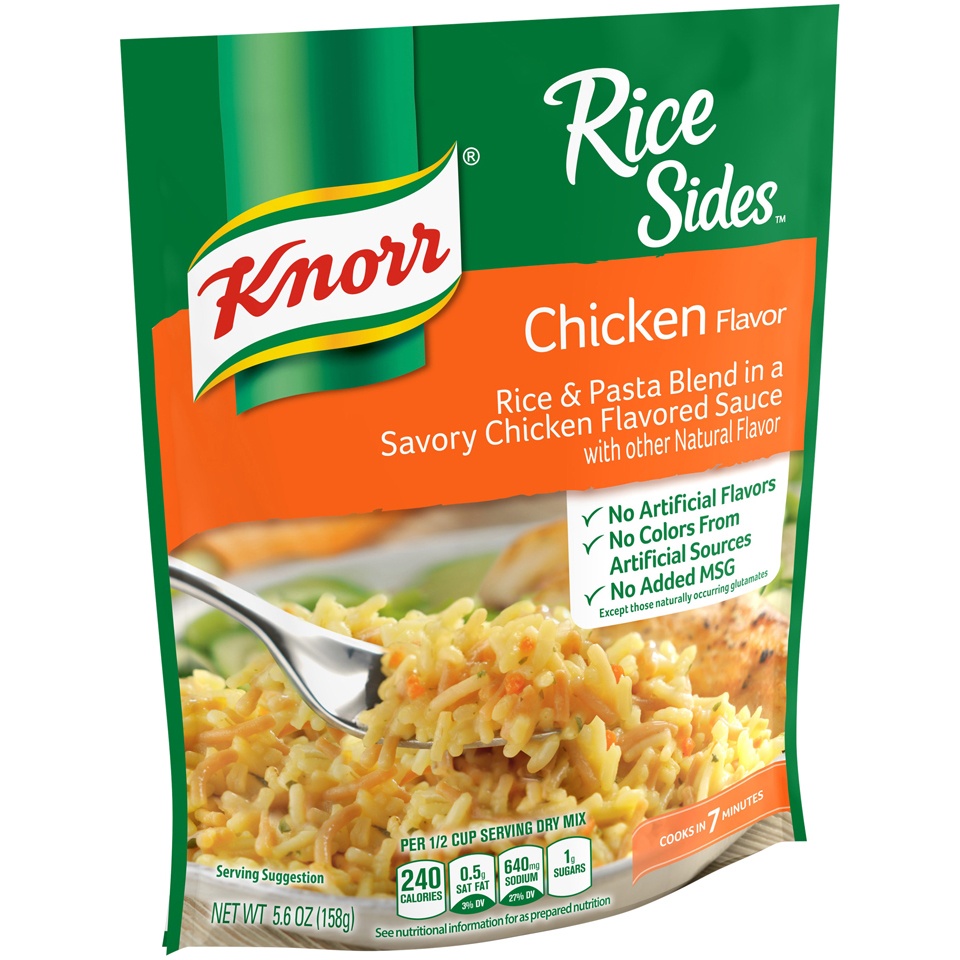 slide 2 of 5, Knorr Rice & Pasta Blend Chicken Flavor, 5.6 oz