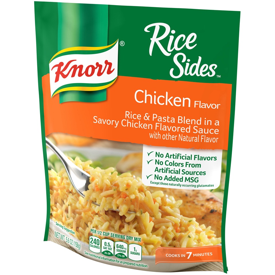 slide 3 of 5, Knorr Rice & Pasta Blend Chicken Flavor, 5.6 oz