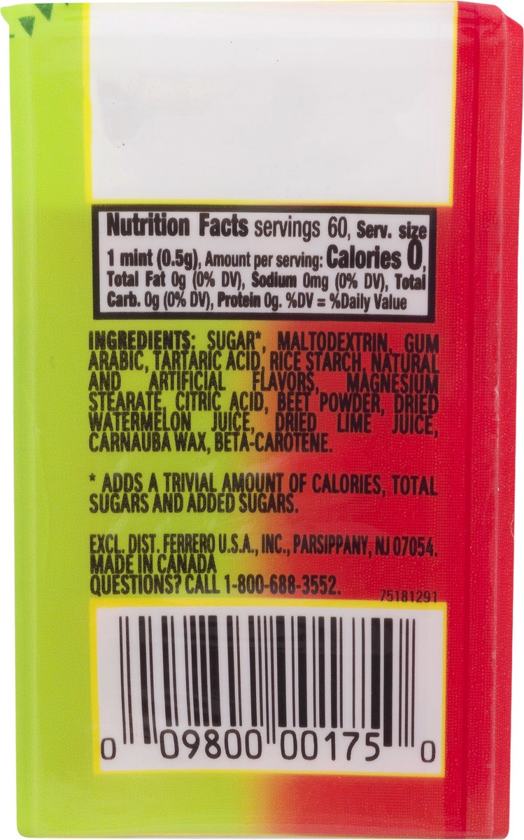 slide 5 of 11, Tic Tac Mixers Watermelon Lime, 1 oz