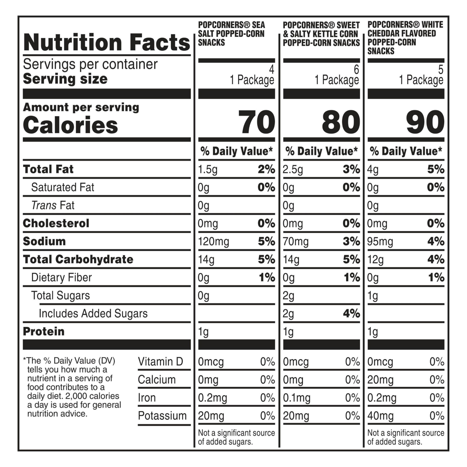 slide 3 of 4, PopCorners Popped-Corn Snacks, 15 ct