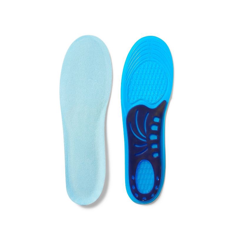 slide 2 of 3, Premium Comfort Men's Dual Gel Insoles - up&up™, 1 ct