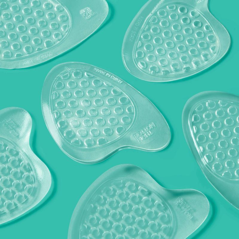 slide 2 of 3, Ball of Foot Gel Cushion - 3pk - up&up™, 3 ct