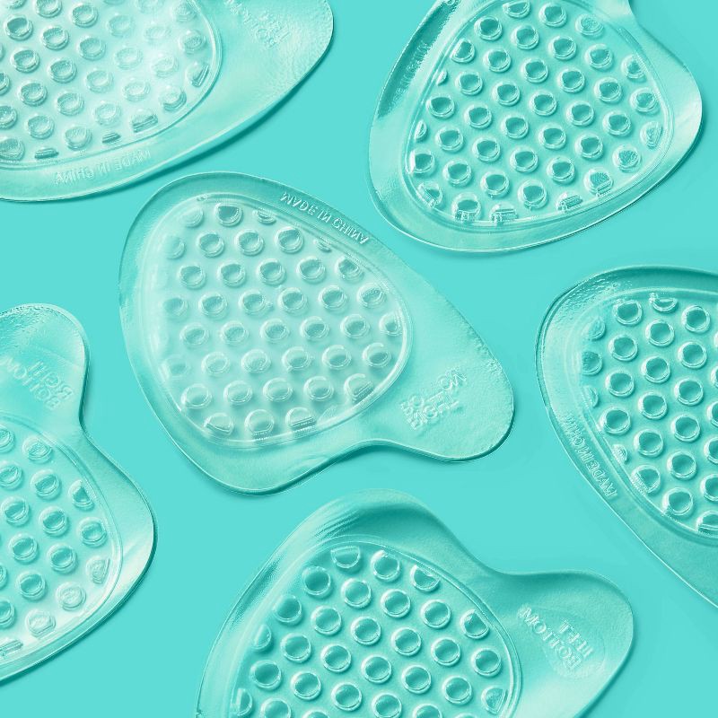 slide 2 of 3, Ball of Foot Gel Cushion - 3pk - up&up™, 3 ct