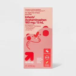 Acetaminophen Dye Free Infant Pain Reliever Liquid - Cherry - 2 fl oz - up&up™