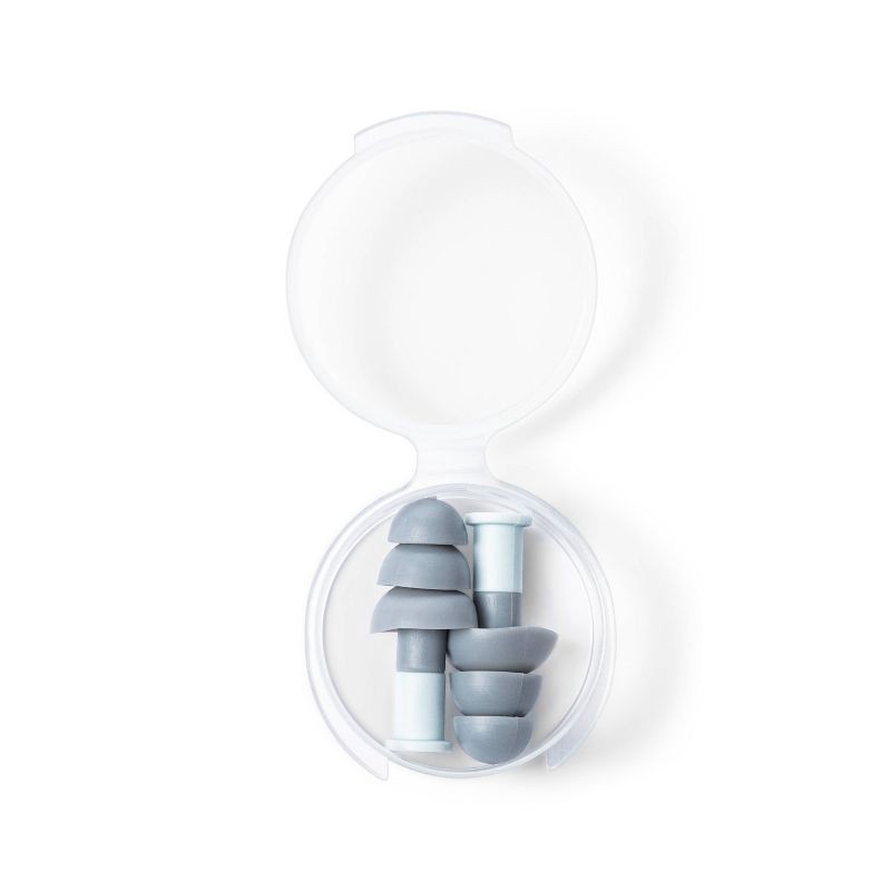 slide 3 of 3, Reusable Ear Plugs for Sleep - 2pc - up&up™, 2 ct