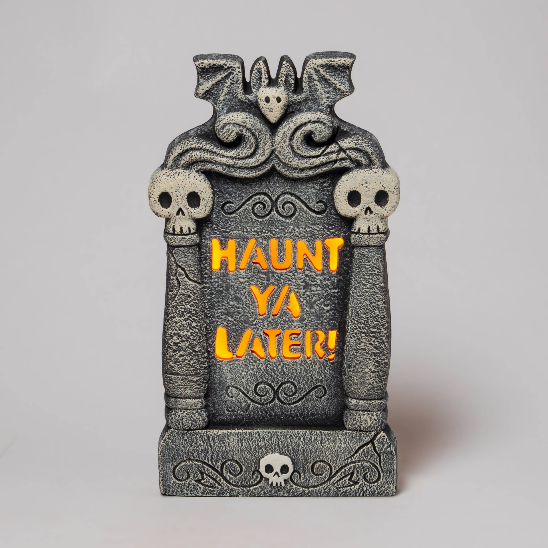 Hyde and purchases Eek Light Up Beware Halloween Tombstone