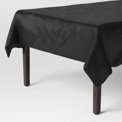 Black Disposable Halloween Tablecloth - Hyde and EEK! Boutique™: Rectangle, Non-Woven