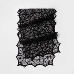 14"x48" Lace Halloween Table Runner - Hyde and EEK! Boutique™