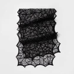 14"x48" Lace Halloween Table Runner - Hyde and EEK! Boutique™