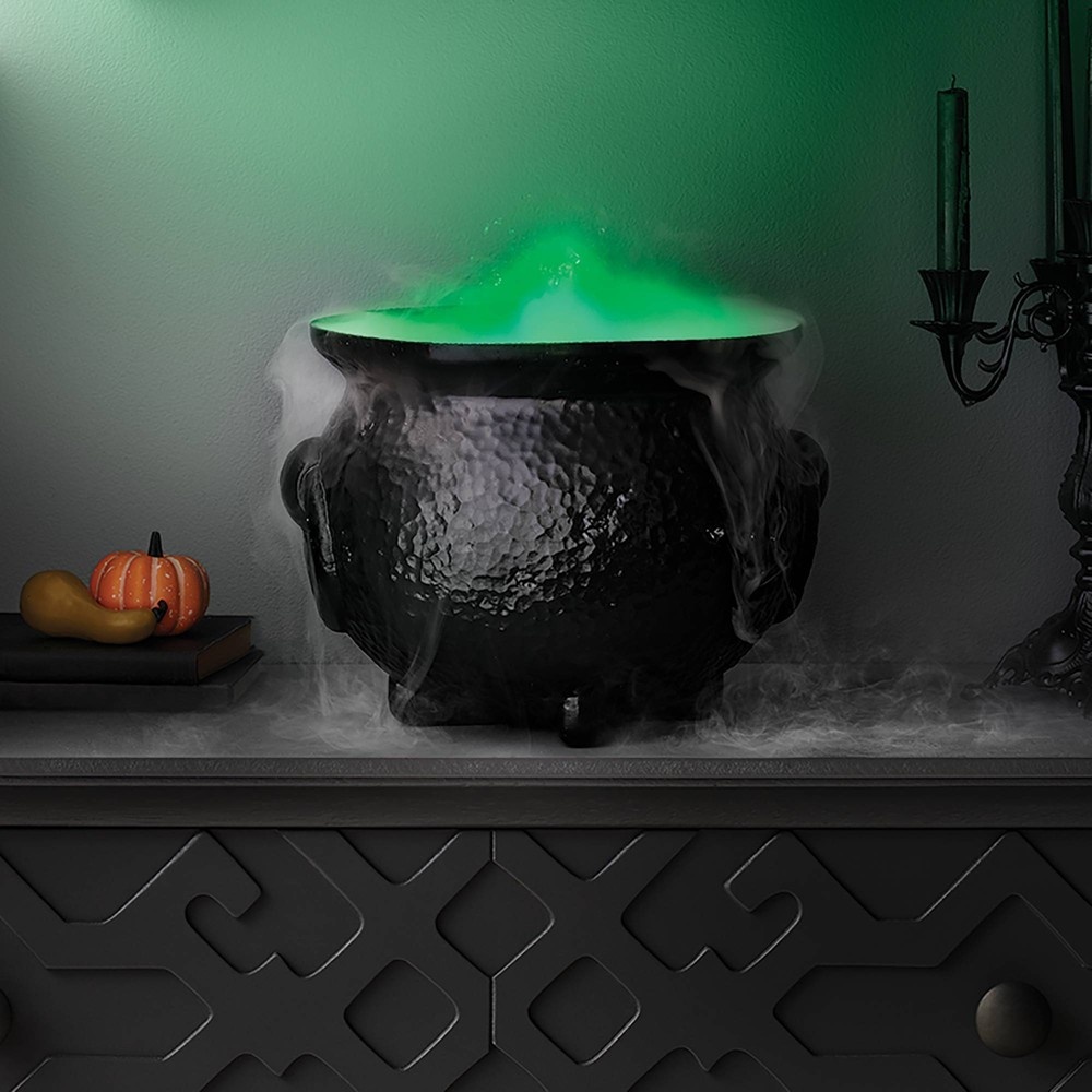 slide 2 of 3, Cauldron Mister Halloween Decorative Prop - Hyde & EEK! Boutique, 1 ct