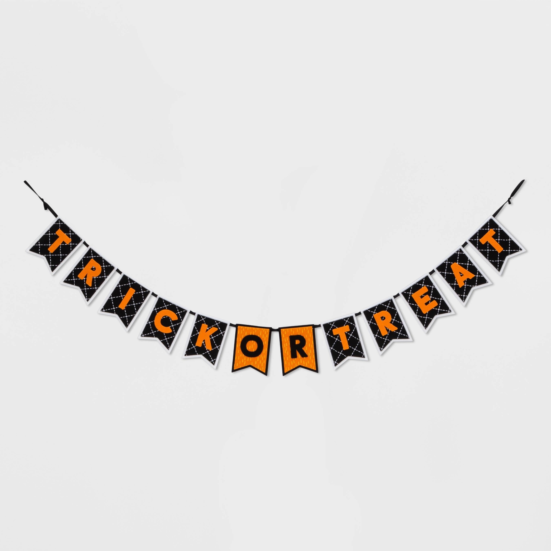 slide 1 of 3, Felt Trick or Treat Halloween Garland - Hyde & EEK! Boutique, 1 ct