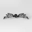 50" Plush Spider Halloween Decorative Prop Black - Hyde and EEK! Boutique™: Indoor Seasonal Unlit Scene Prop