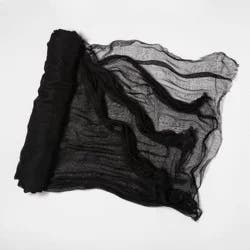 12.5' Jumbo Gauze Cloth Halloween Decorative Prop Black - Hyde and EEK! Boutique™