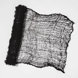 36' Jumbo Eerie Fabric Black Halloween Decorative Prop - Hyde and EEK! Boutique™