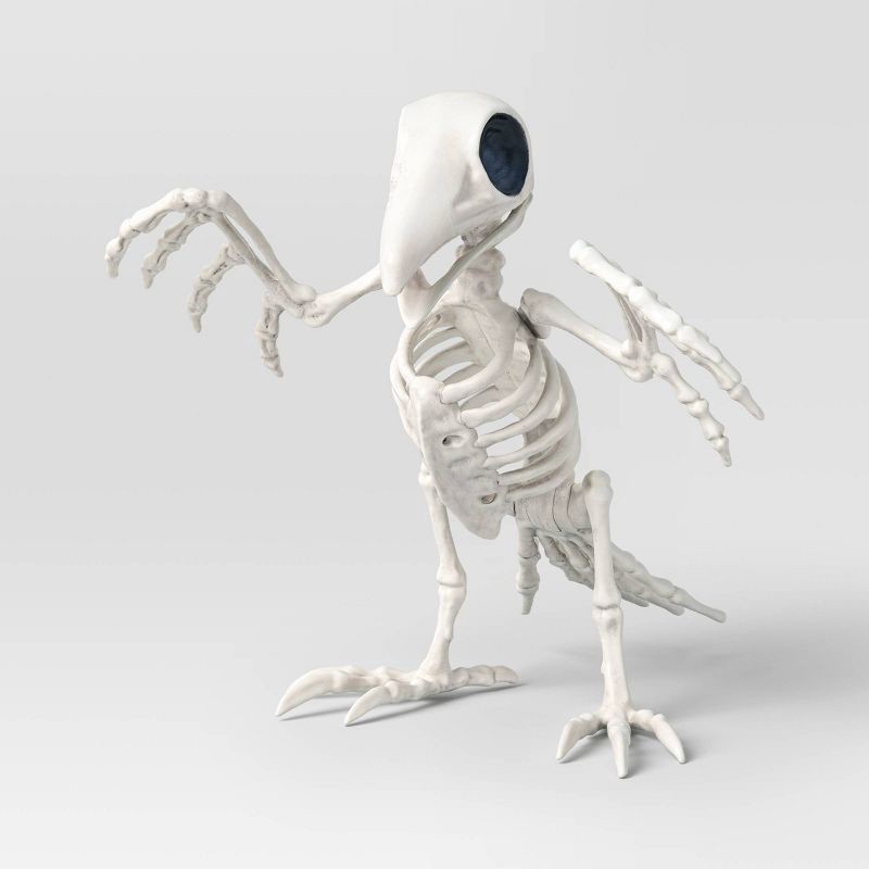 slide 1 of 4, Raven Skeleton Halloween Decorative Prop - Hyde & EEK! Boutique™, 1 ct