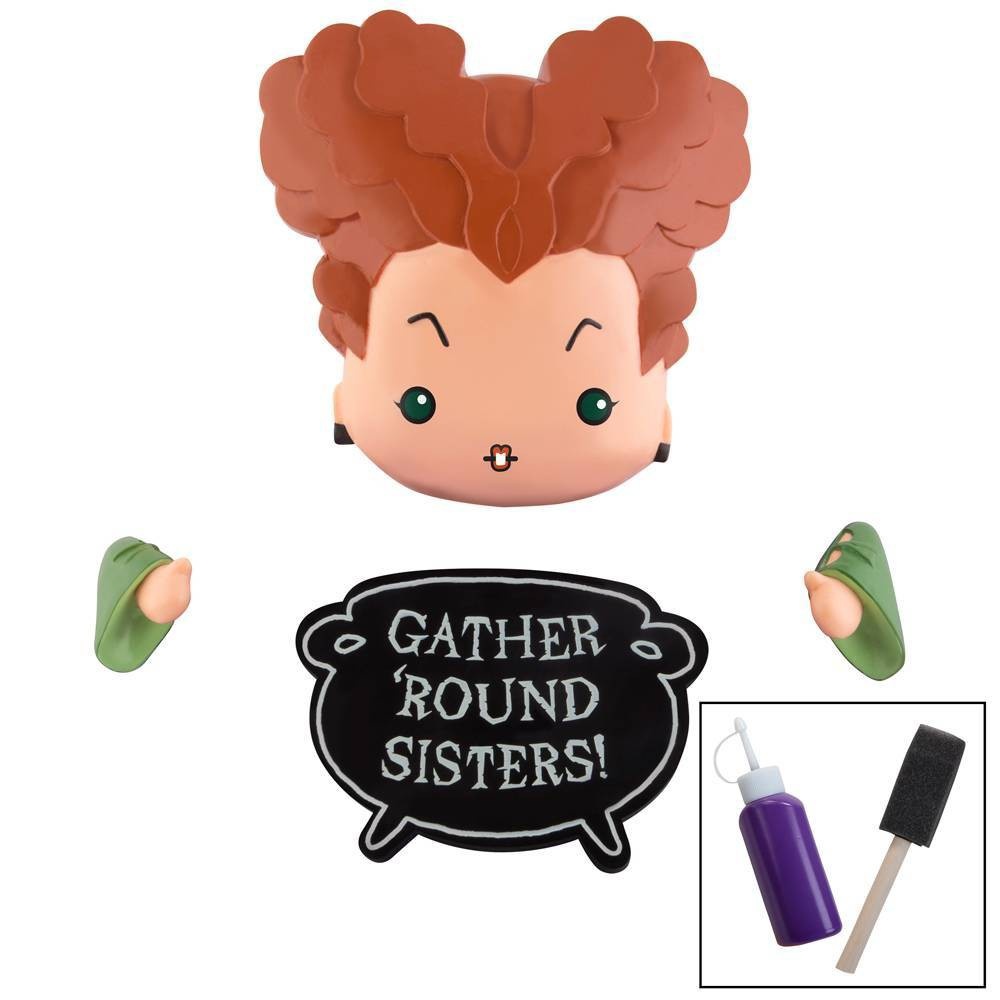 slide 2 of 4, Disney Hocus Pocus Halloween Pumpkin Push-In Kit, 1 ct