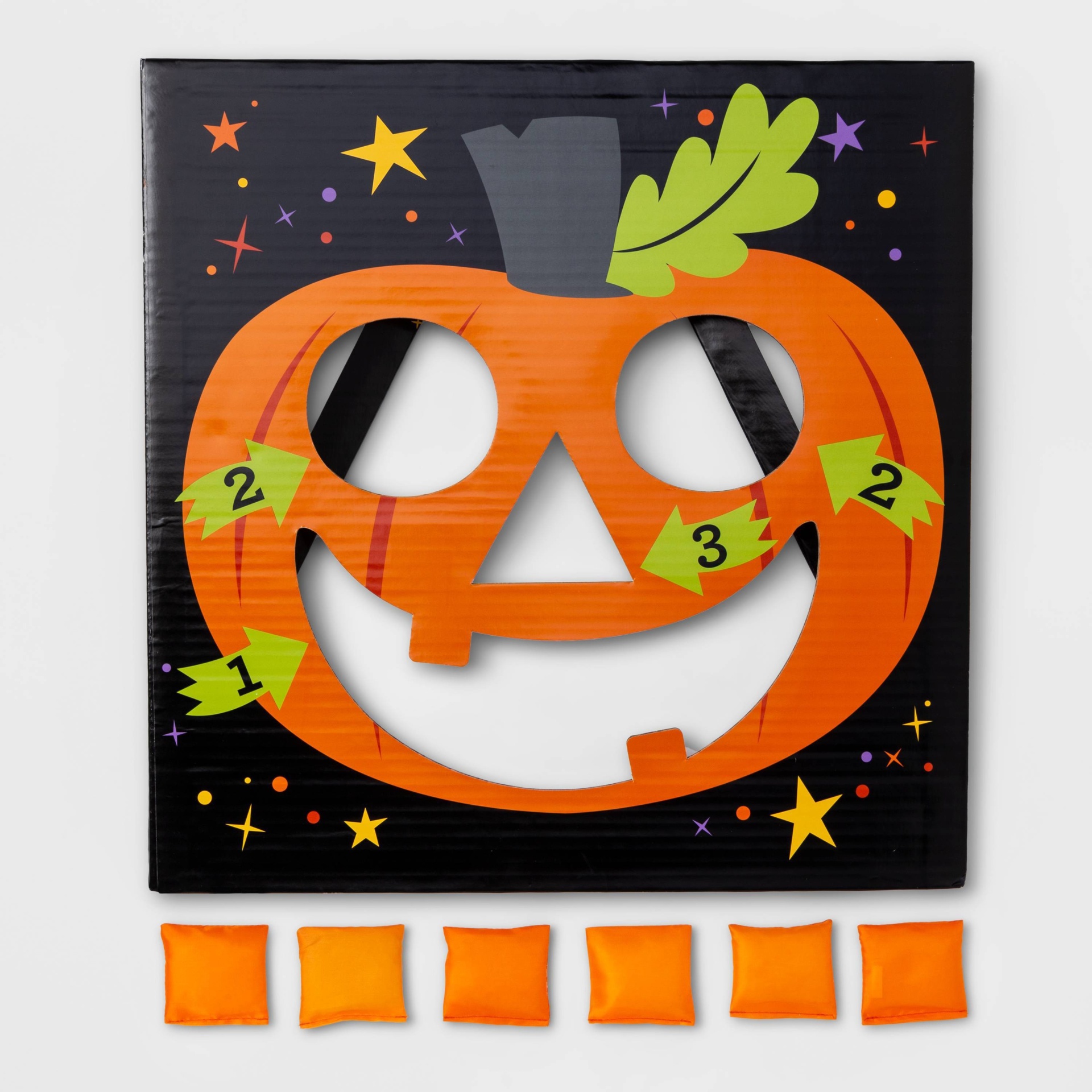 slide 1 of 3, Bean Bag Toss Game Halloween Party Kit - Hyde & EEK! Boutique, 1 ct