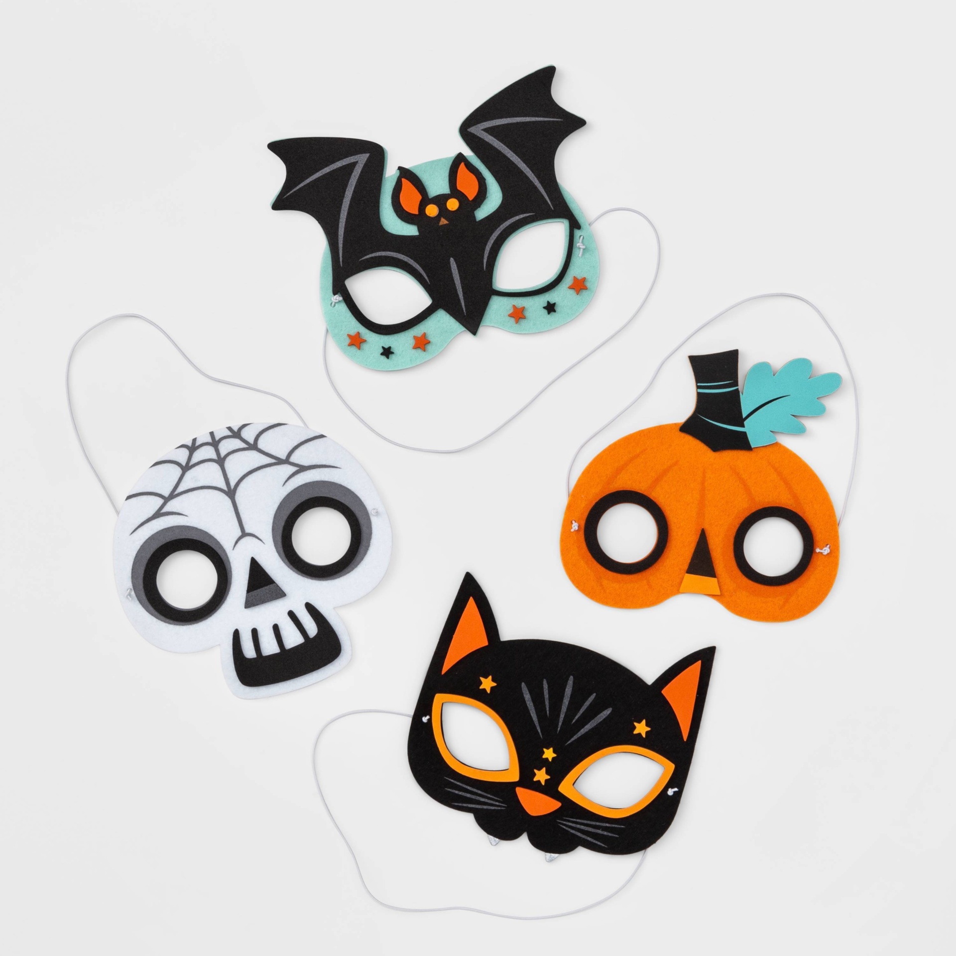 Felt Party Mask Halloween Craft Activity Kit - Hyde & EEK