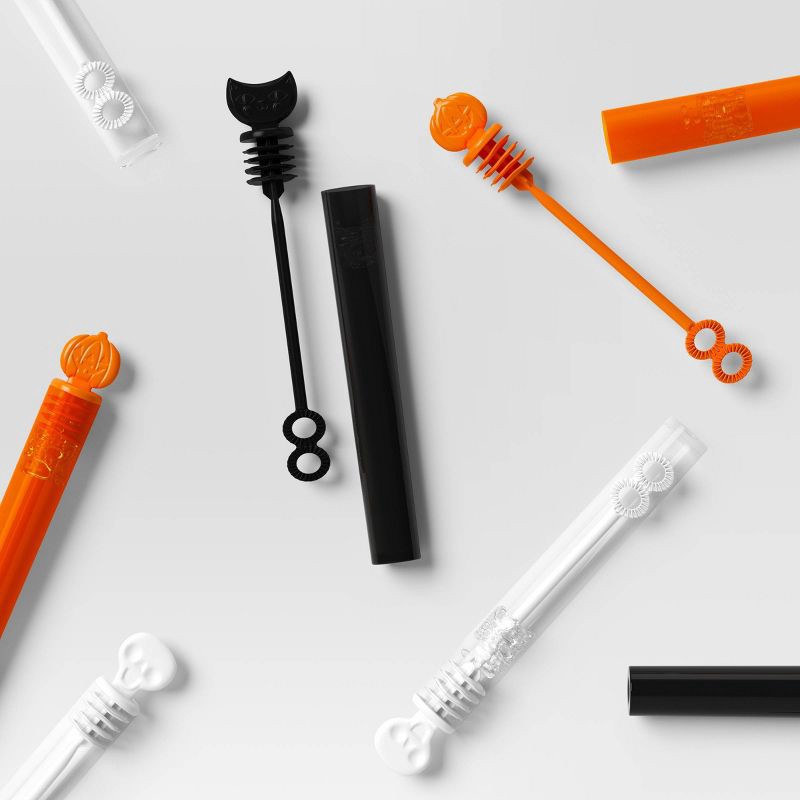 slide 3 of 3, 24ct Bubble Sticks Halloween Party Favors - Hyde and EEK! Boutique™: Trick-or-Treat Goodie Bag Alternative, 24 ct