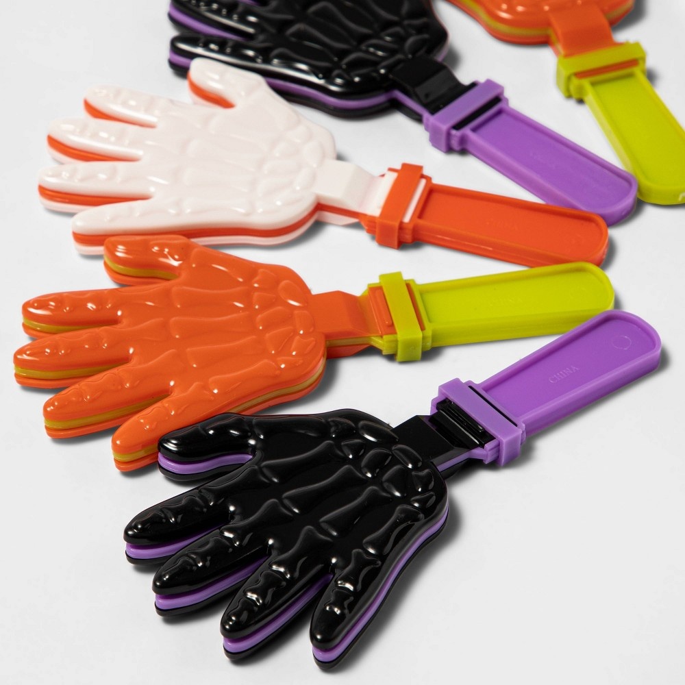 6-Pack Hand Clappers Noisemakers Party Favors Prizes for Kids