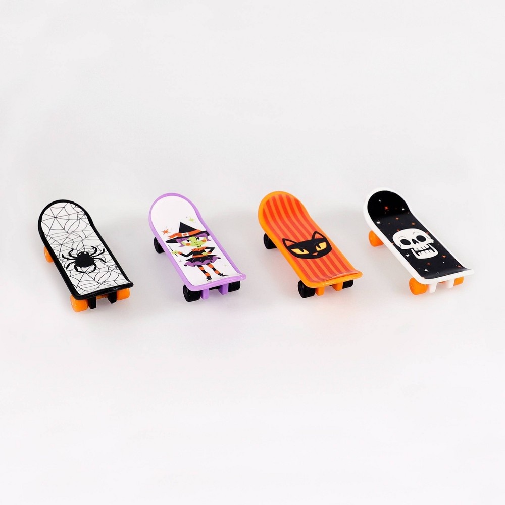slide 2 of 2, 16ct Mini Skateboards Halloween Party Favors - Hyde & EEK! Boutique, 16 ct