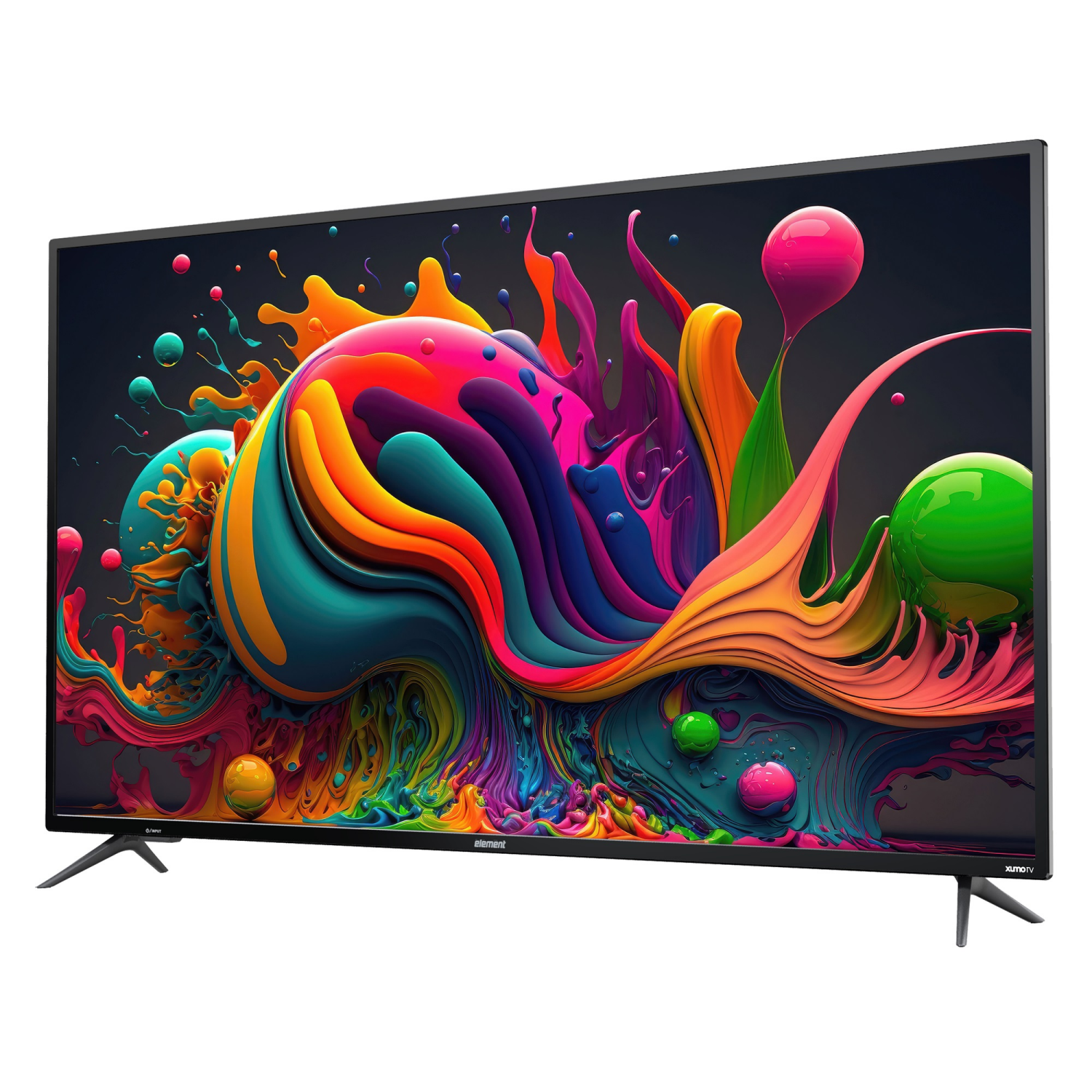 slide 6 of 8, Element 65" 4K UHD HDR Frameless Xumo TV, 1 ct