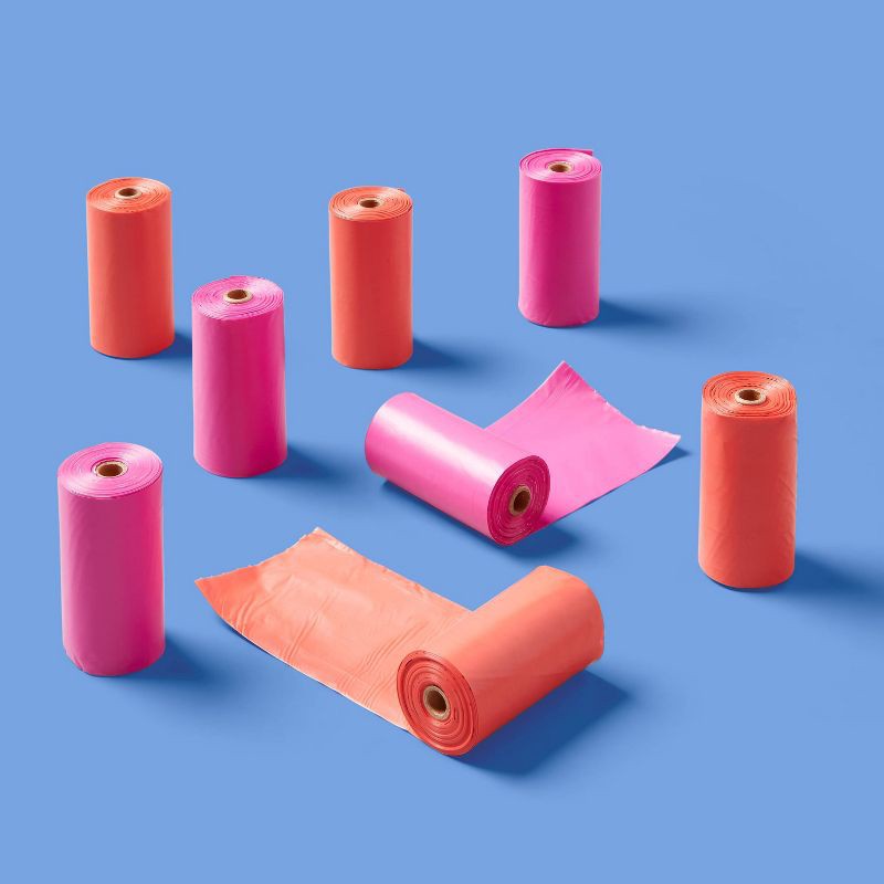 slide 2 of 3, Dog Waste Bag Refills - Unscented - 120ct - up&up™, 120 ct