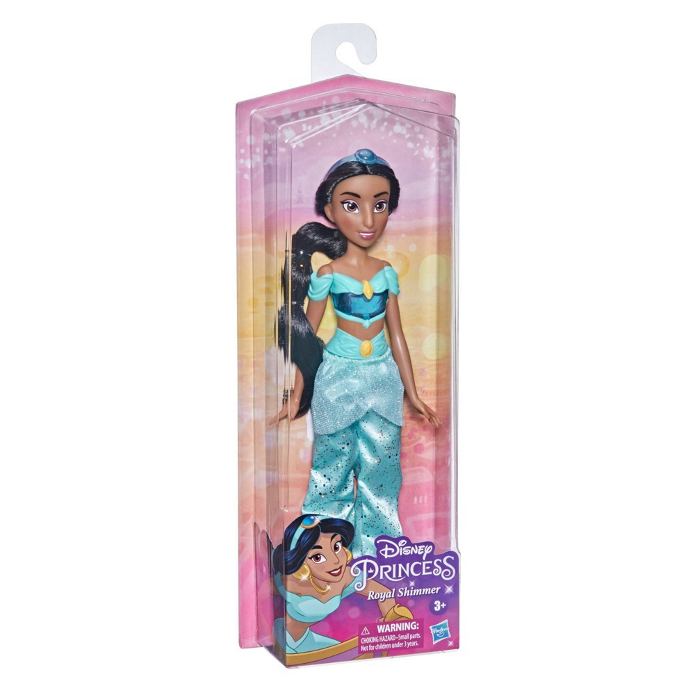 slide 3 of 7, Disney Princess Royal Shimmer Jasmine Doll, 1 ct