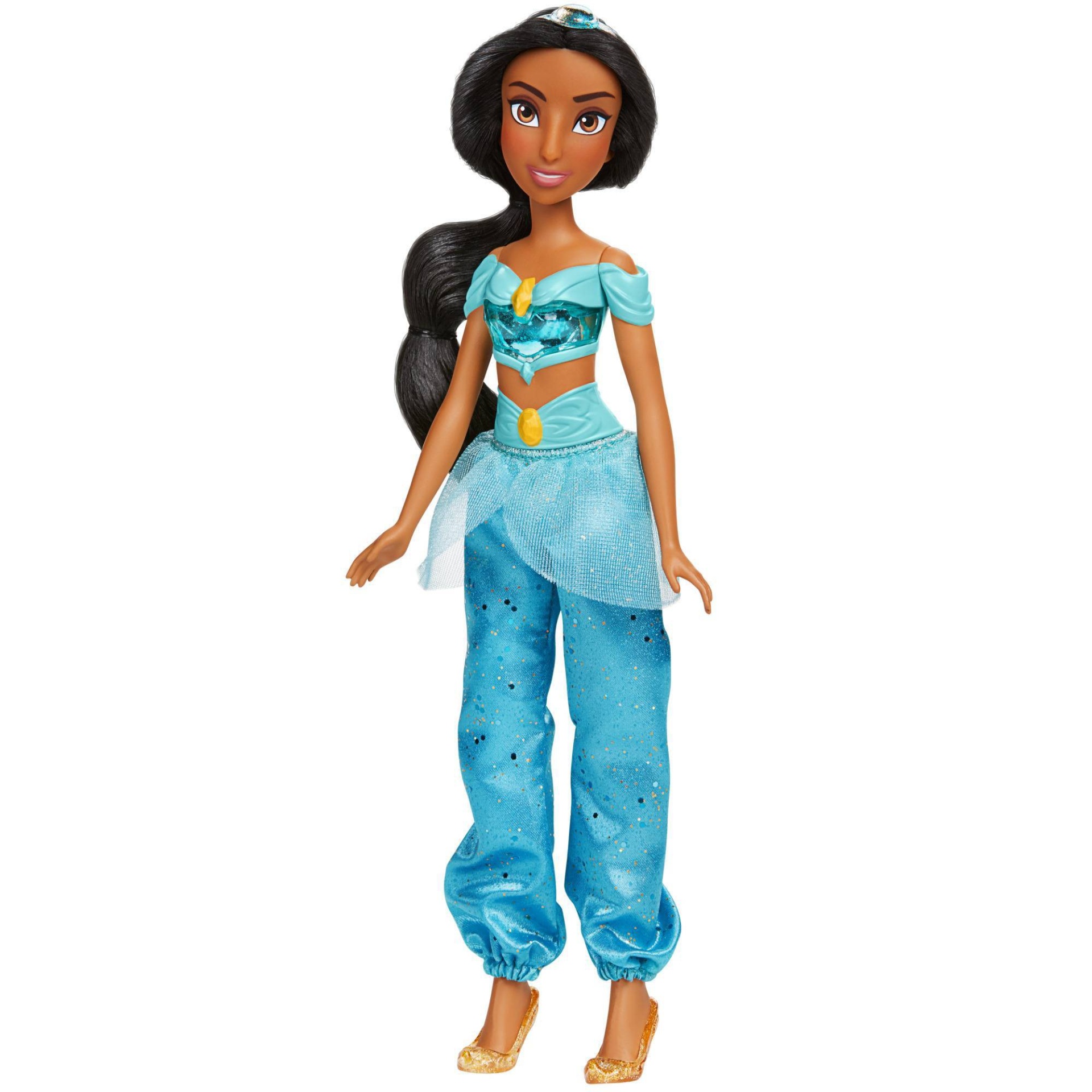 slide 1 of 7, Disney Princess Royal Shimmer Jasmine Doll, 1 ct