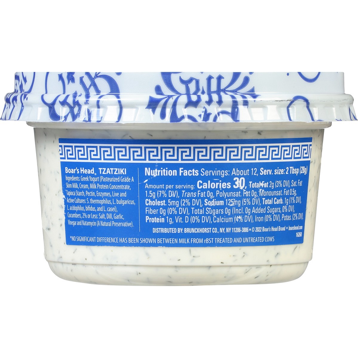 Boar's Head Tzatziki Greek Yogurt Dip 12 oz 1 ct Shipt