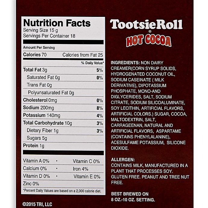 slide 3 of 3, Tootsie Roll Premium Hot Cocoa Pods for Single Serve Coffee Makers, 18 ct