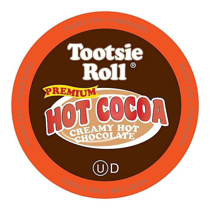 slide 1 of 3, Tootsie Roll Premium Hot Cocoa Pods for Single Serve Coffee Makers, 18 ct