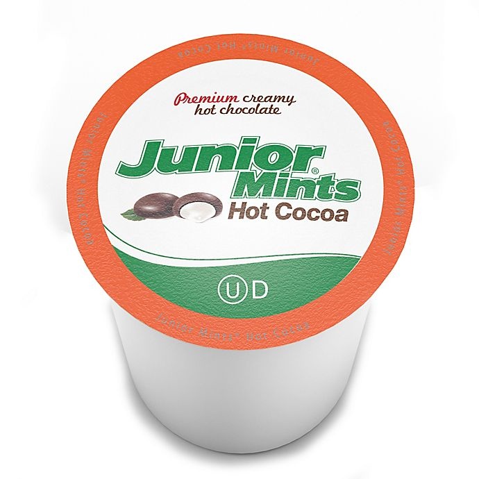 slide 2 of 3, Junior Mints Mint Hot Cocoa Pods for Single Serve Coffee Makers, 18 ct