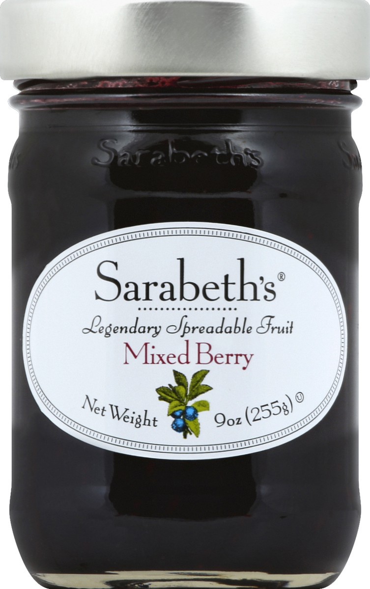 slide 2 of 2, Sarabeth's Spreadable Fruit, Mixed Berry, 9 oz