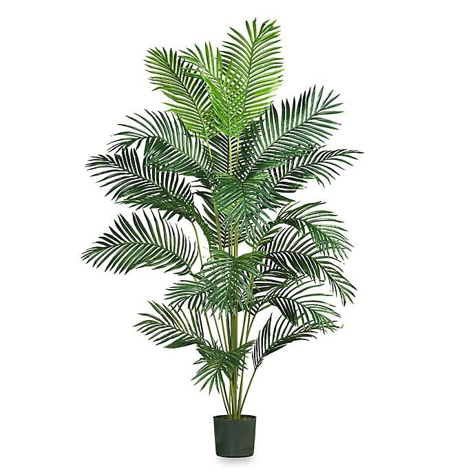 slide 1 of 1, Nearly Natural Paradise Palm Silk Tree, 6.5 ft