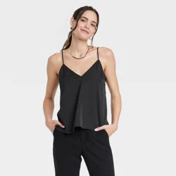 Women's Cami - A New Day Black S