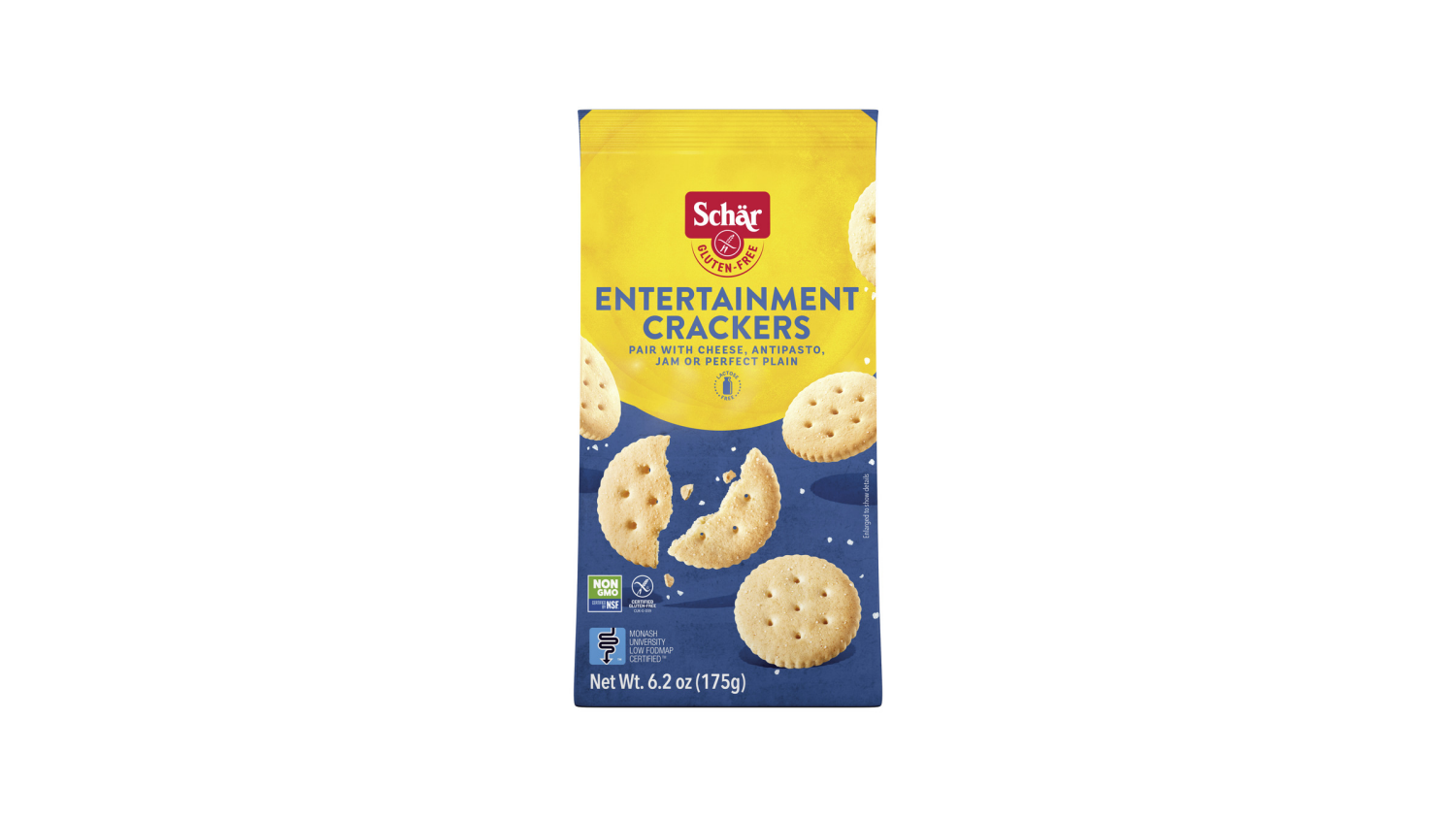 slide 1 of 9, Schär Gluten Free Entertainment Crackers, 6.2 oz