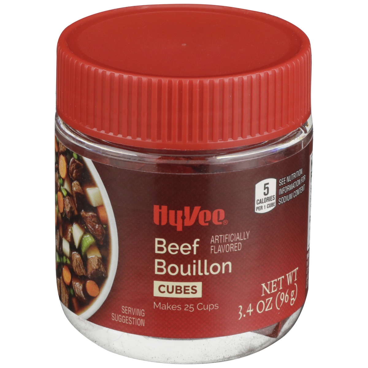 slide 1 of 1, Hy-vee Beef Bouillon Cubes - 3.4 oz, 3.4 oz