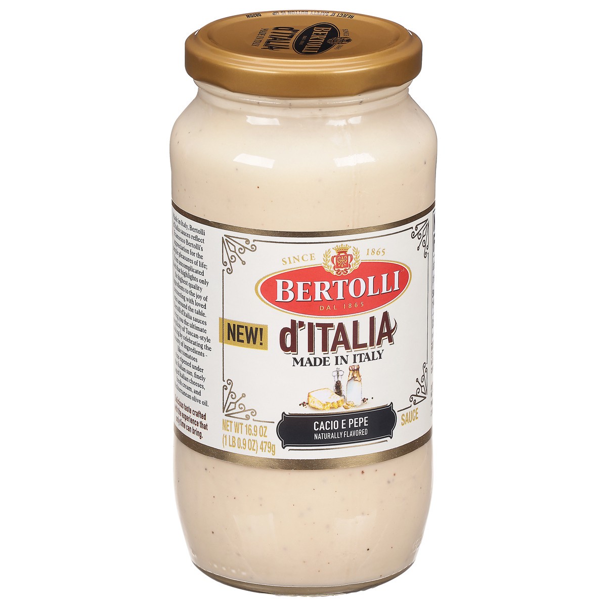slide 8 of 12, Bertolli Cacio E Pepe Sauce 16.9 oz, 16.9 fl oz