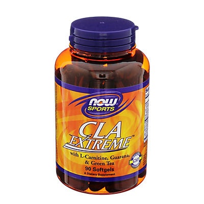 slide 1 of 2, NOW Sports CLA Extreme Softgels, 90 ct