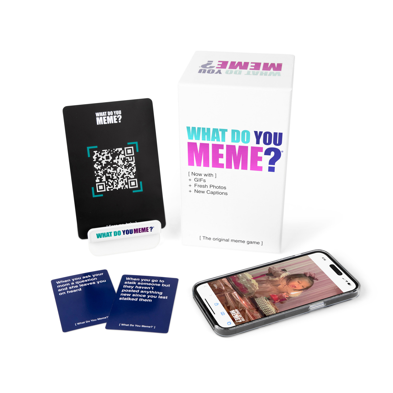 slide 2 of 3, What Do You Meme? Bigger Better Edition Party Game, 1 ct