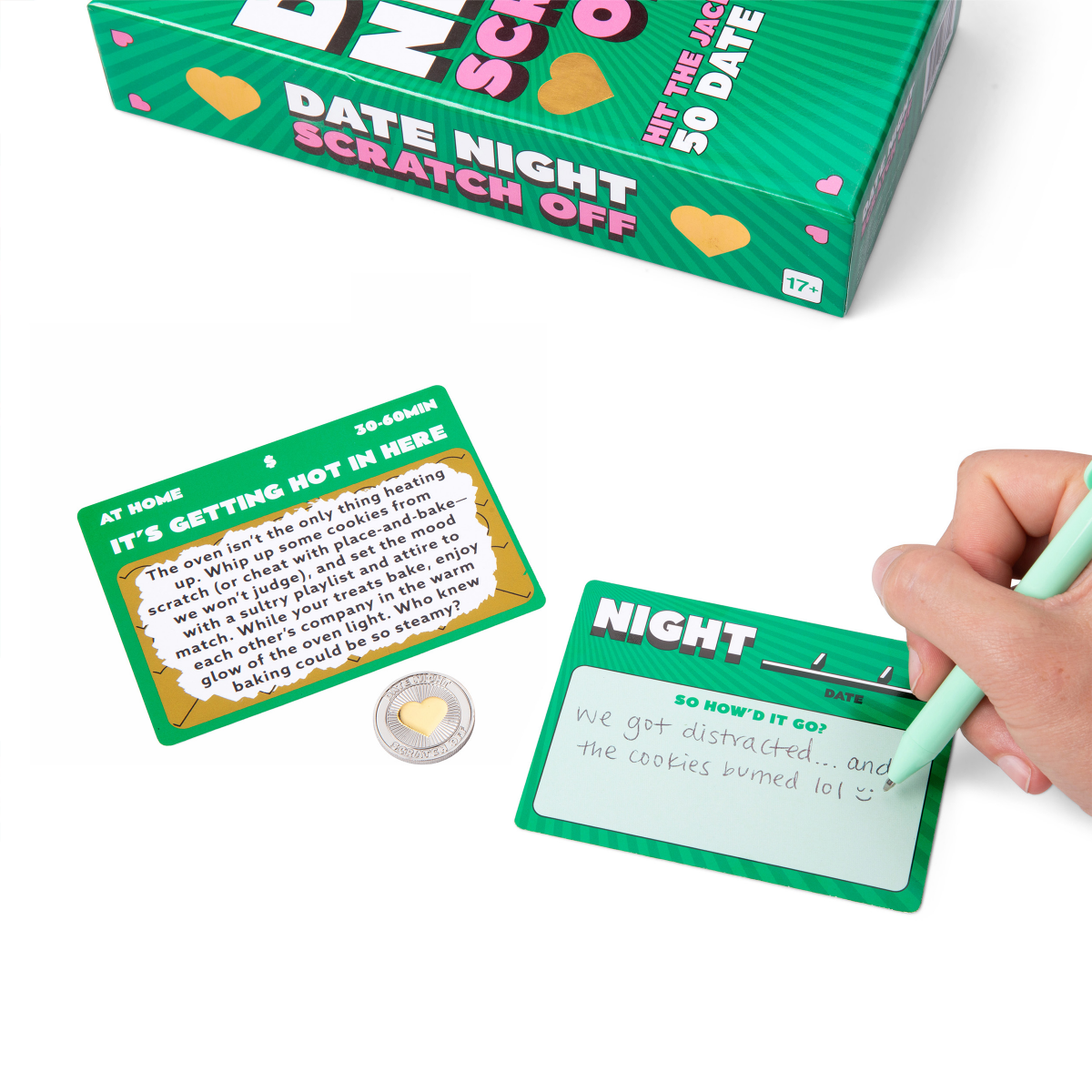 slide 4 of 4, Date Night Scratch Off Card Game by What Do You Meme?, 1 ct