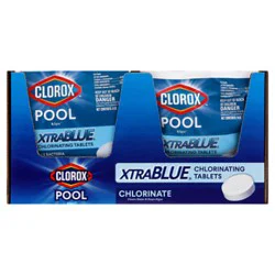 Clorox Xtrablue Long Lasting Chlorinating Tablet - 6 Oz